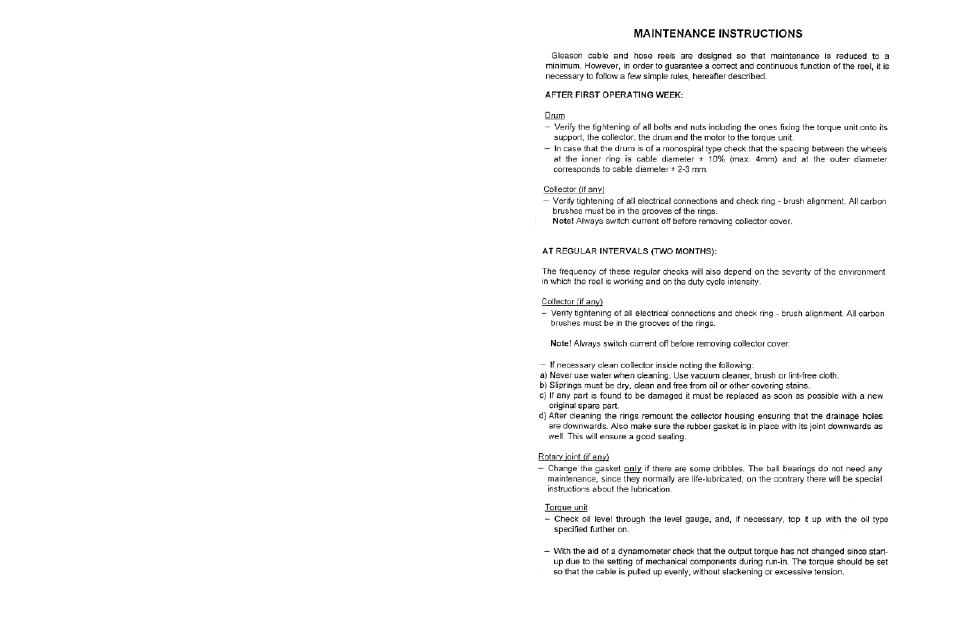 Hubbell Motor Reel MRH User Manual | Page 7 / 12