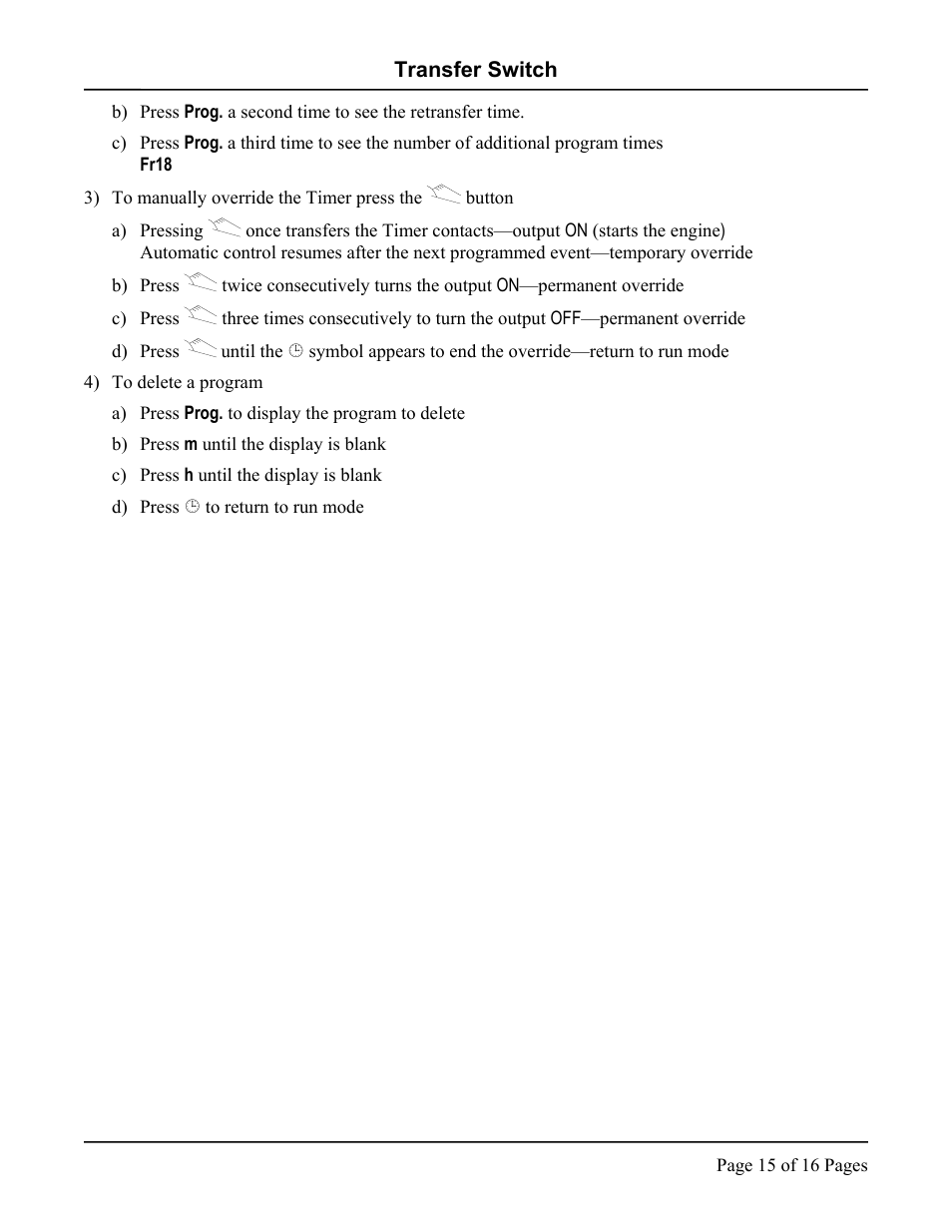 Hubbell LX-440 User Manual | Page 15 / 16