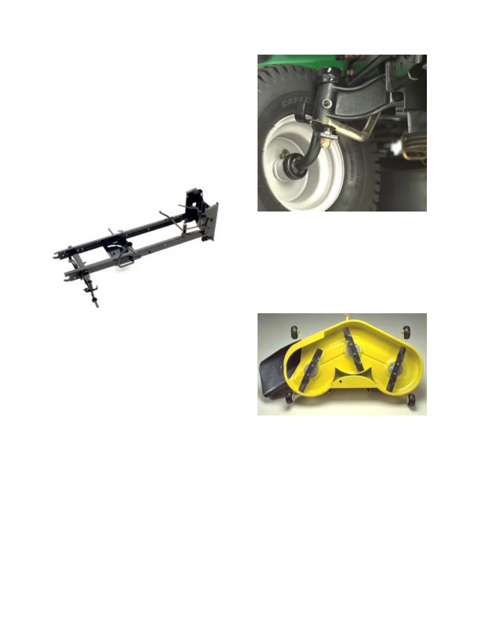 Frame, Front axle and wheel spindles, The edge™ cutting system | Holder L120 User Manual | Page 8 / 18