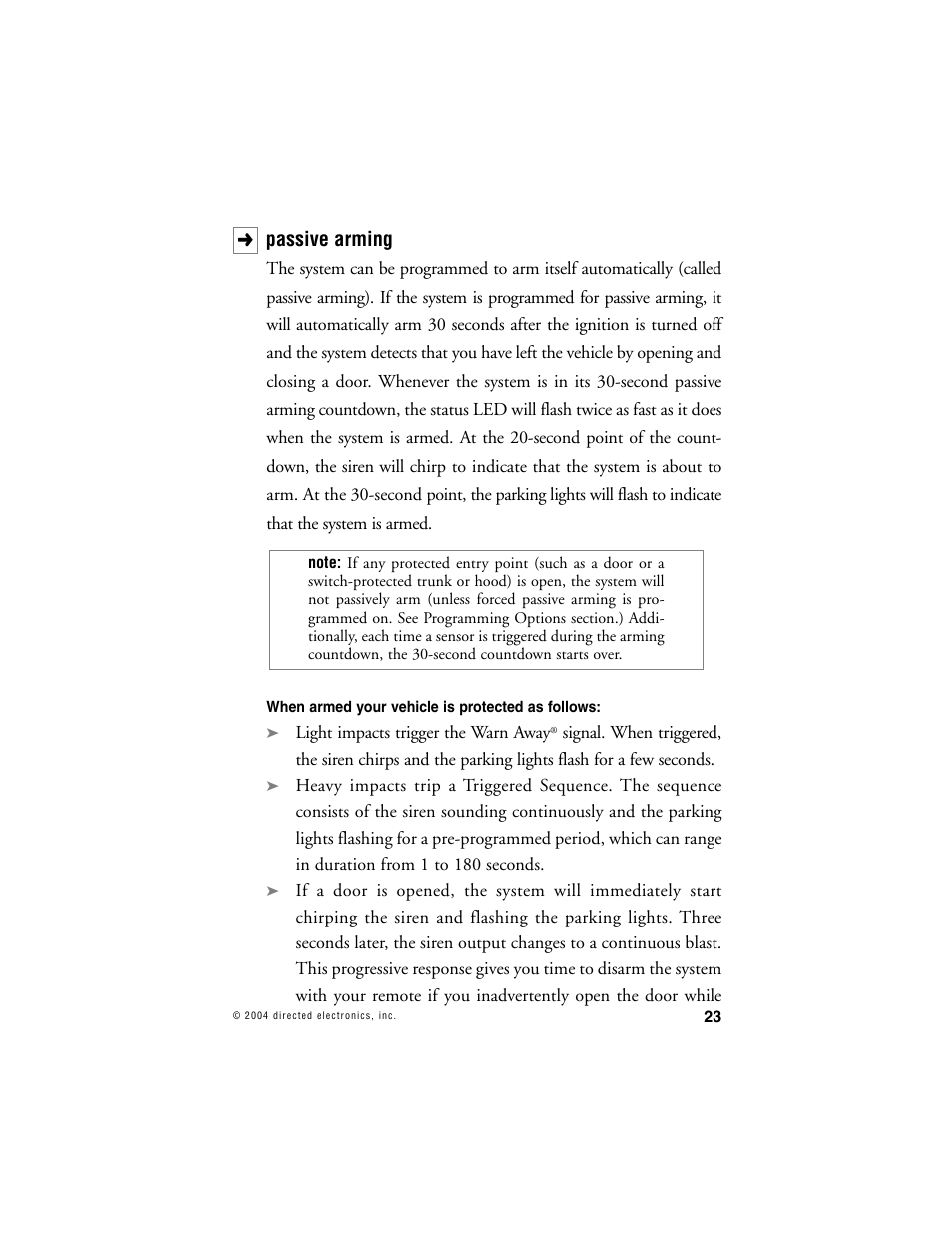 Hornet Car Security 564T User Manual | Page 26 / 57