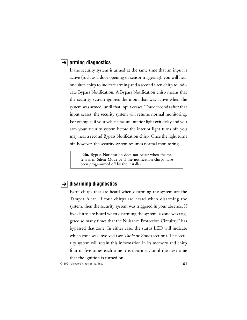 Hornet Car Security 564T User Manual | Page 44 / 57
