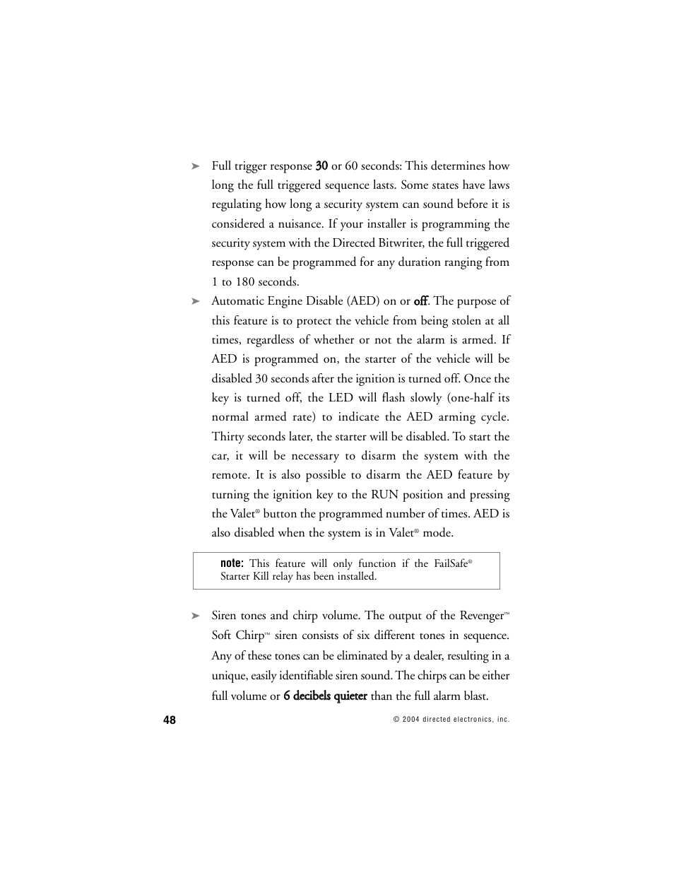 Hornet Car Security 564T User Manual | Page 51 / 57