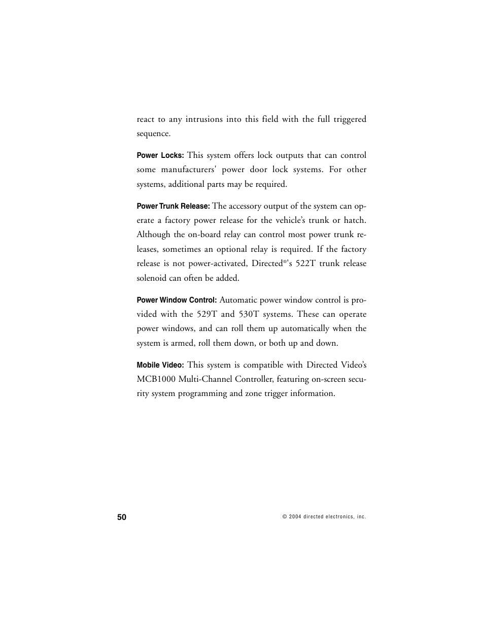 Hornet Car Security 564T User Manual | Page 53 / 57