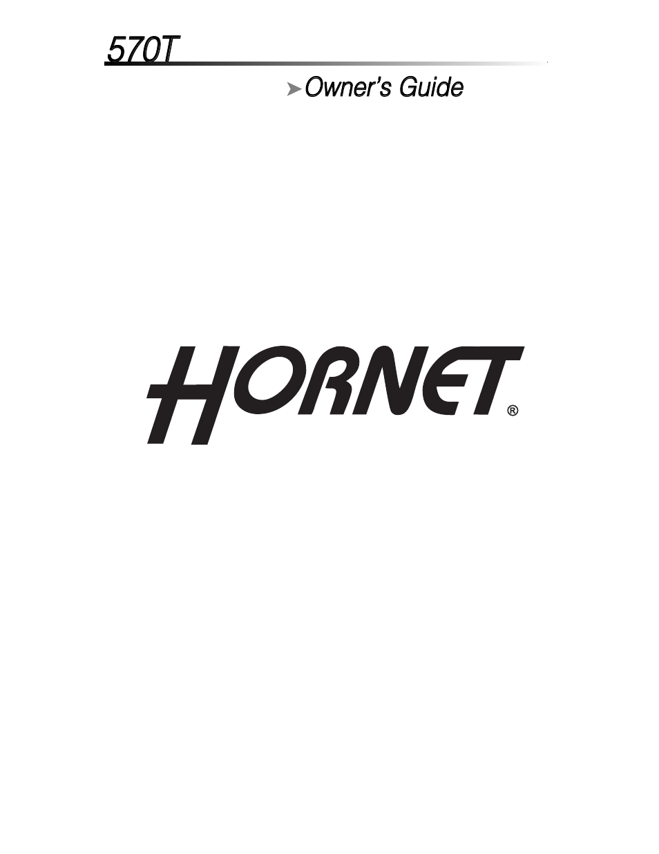 Hornet Car Security 570T User Manual | 19 pages