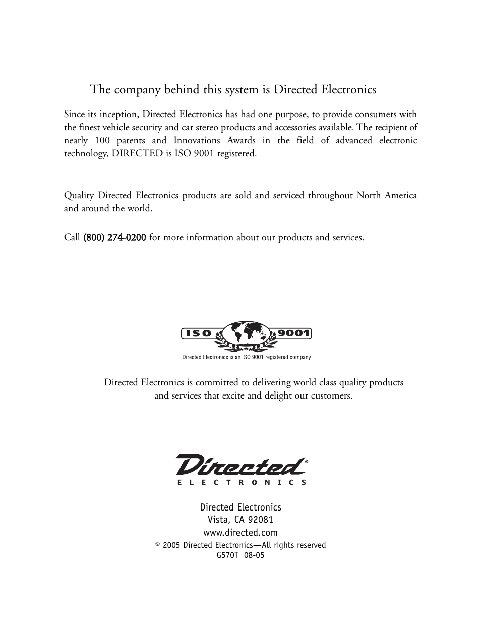 Hornet Car Security 570T User Manual | Page 19 / 19