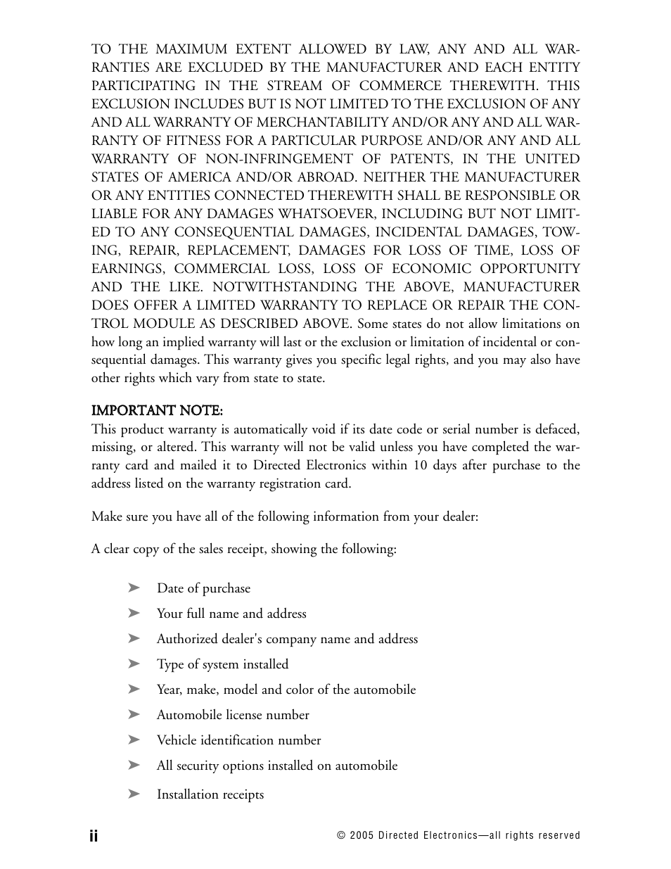 Hornet Car Security 570T User Manual | Page 3 / 19