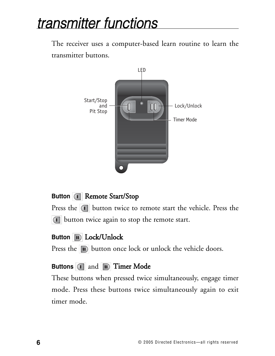 Hornet Car Security 570T User Manual | Page 9 / 19