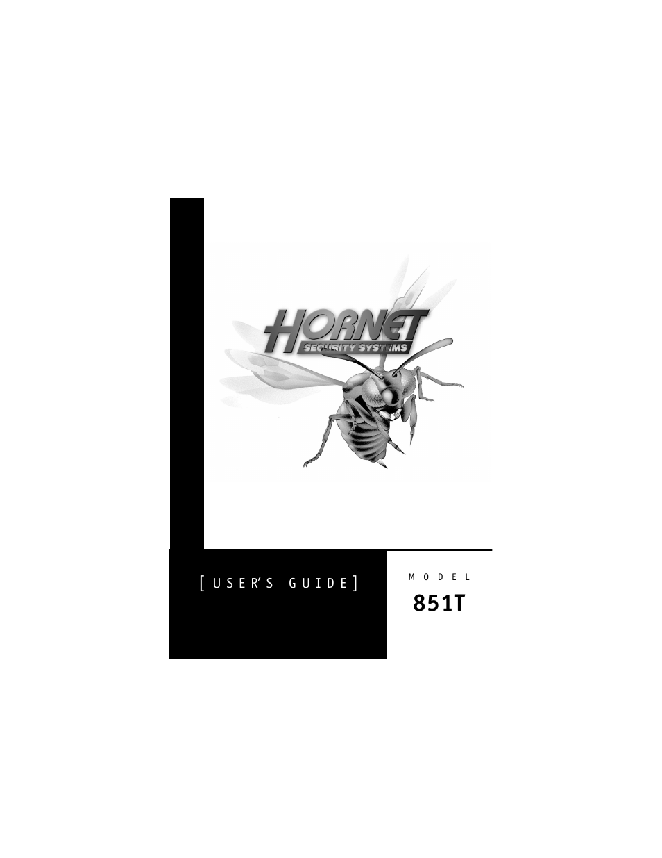 Hornet Car Security 851T User Manual | 49 pages