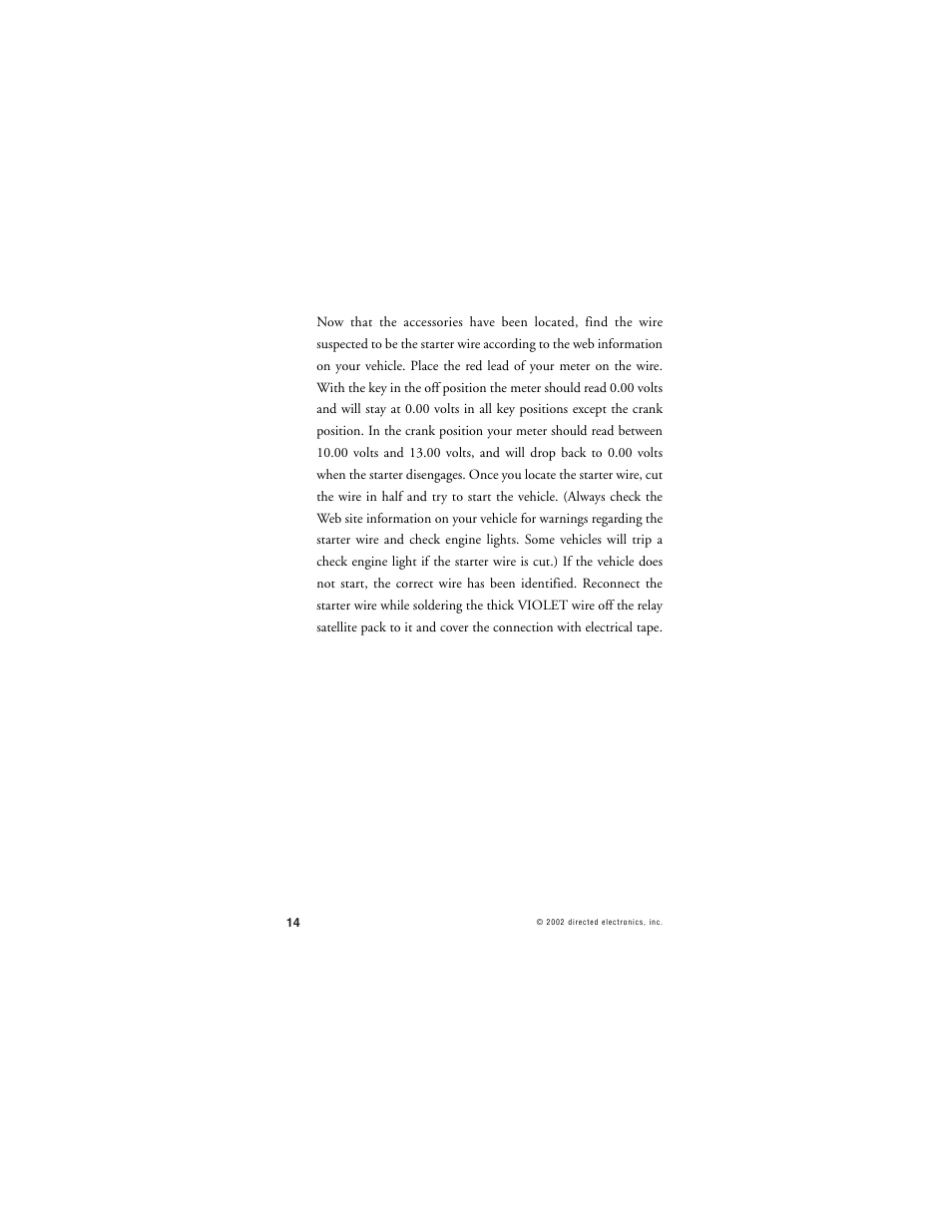 Hornet Car Security 851T User Manual | Page 17 / 49