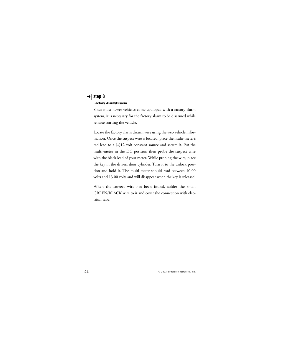 Hornet Car Security 851T User Manual | Page 27 / 49