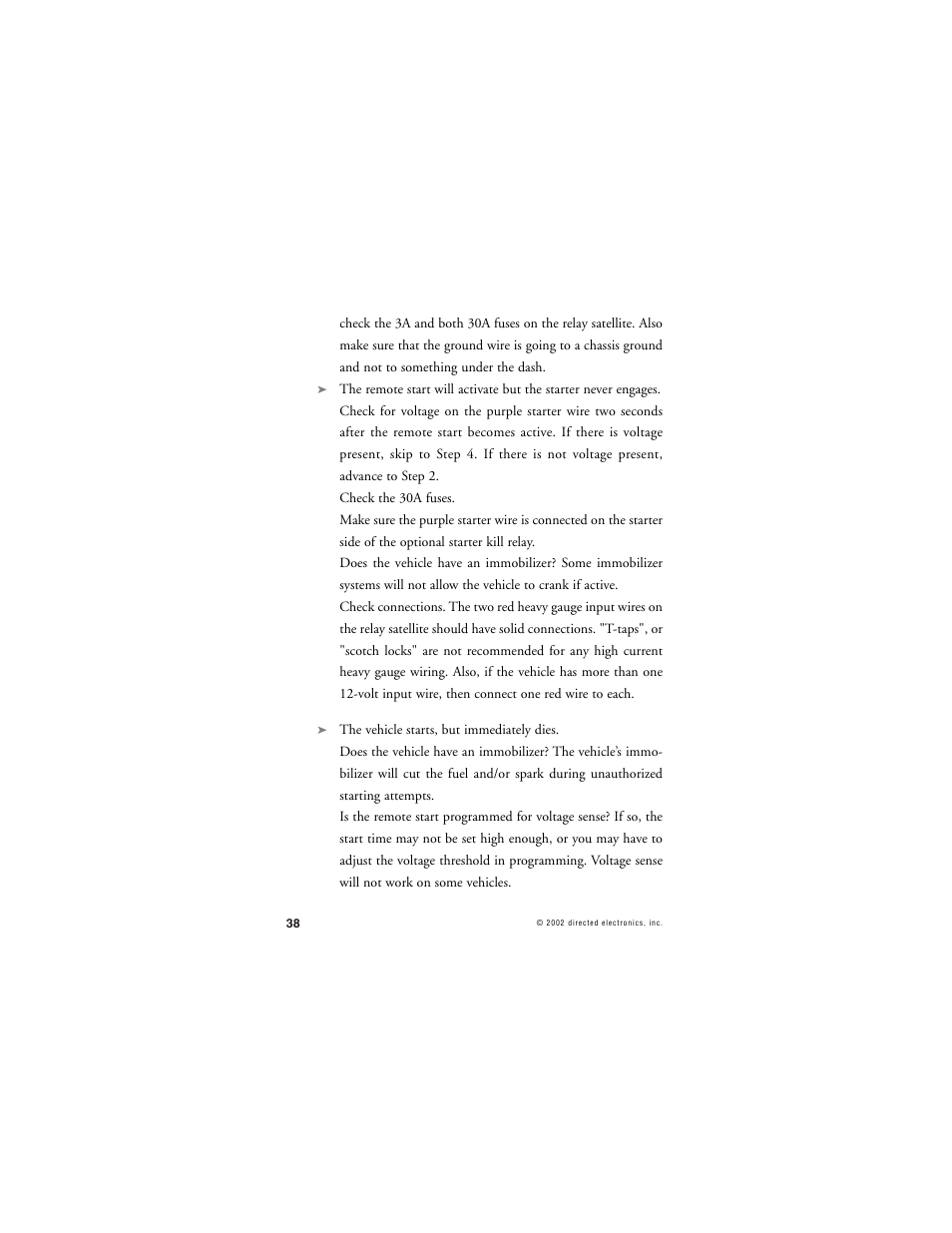 Hornet Car Security 851T User Manual | Page 41 / 49