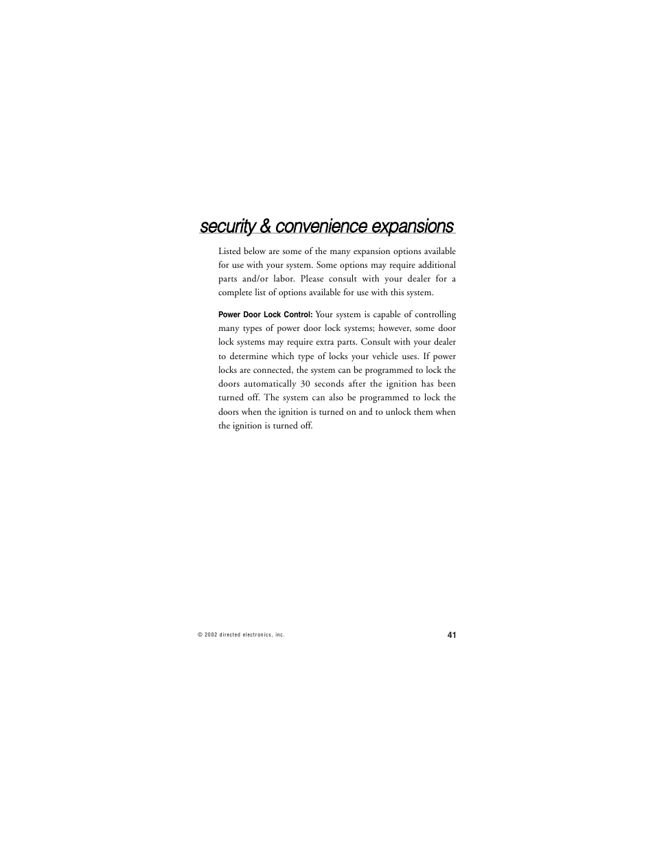 Hornet Car Security 851T User Manual | Page 44 / 49