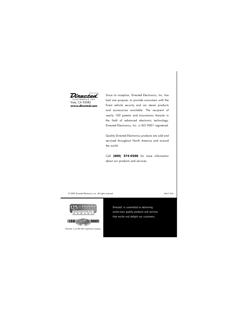 Hornet Car Security 851T User Manual | Page 49 / 49
