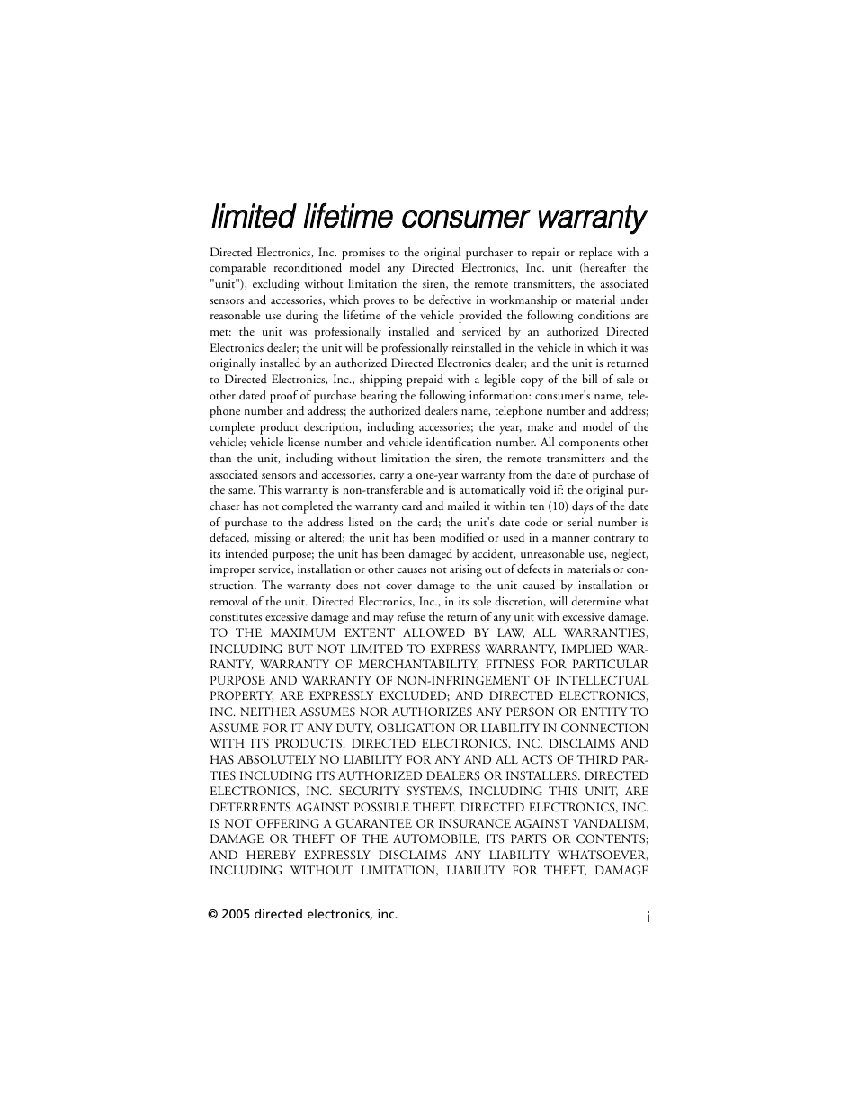Hornet Car Security G727T User Manual | Page 2 / 21