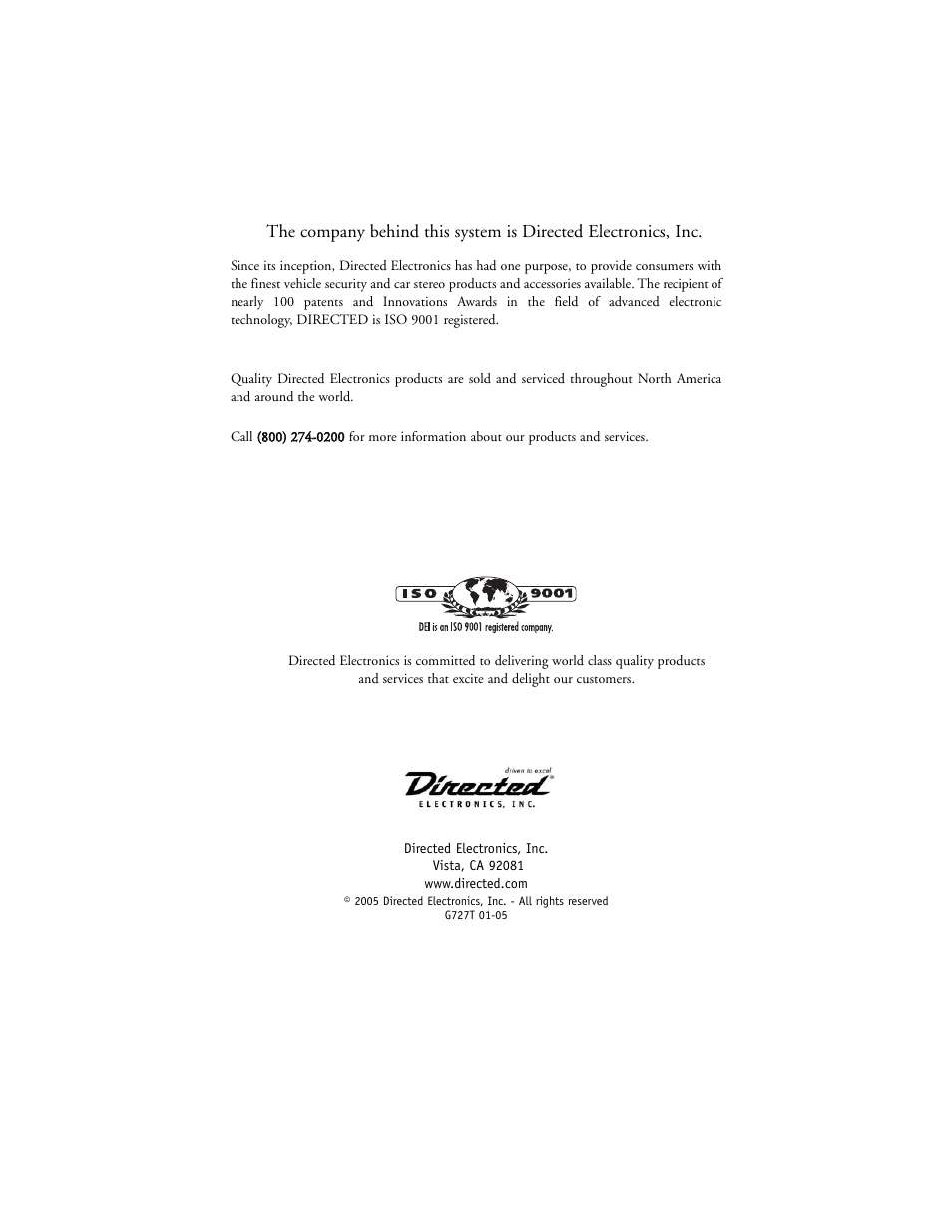 Hornet Car Security G727T User Manual | Page 21 / 21