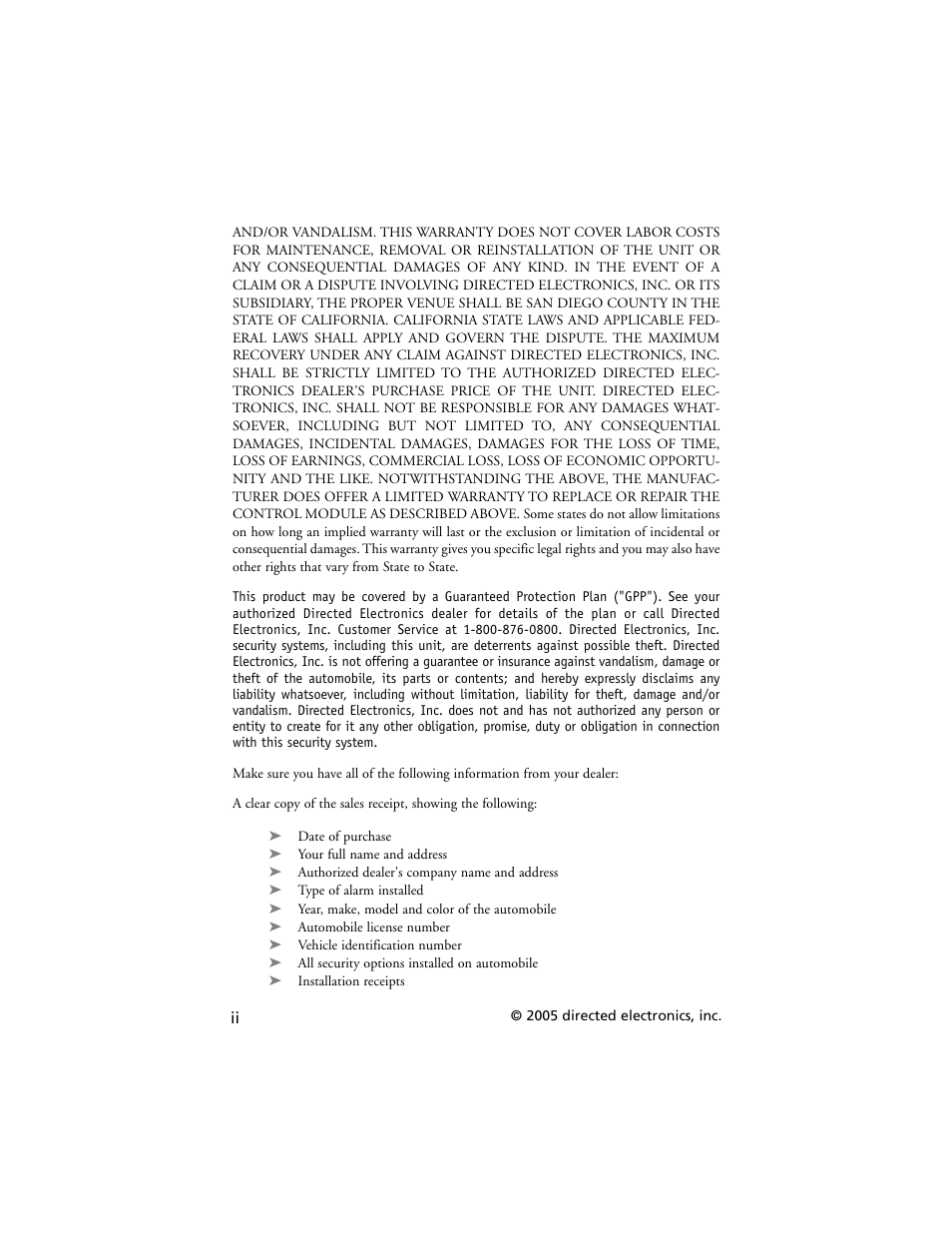 Hornet Car Security G727T User Manual | Page 3 / 21