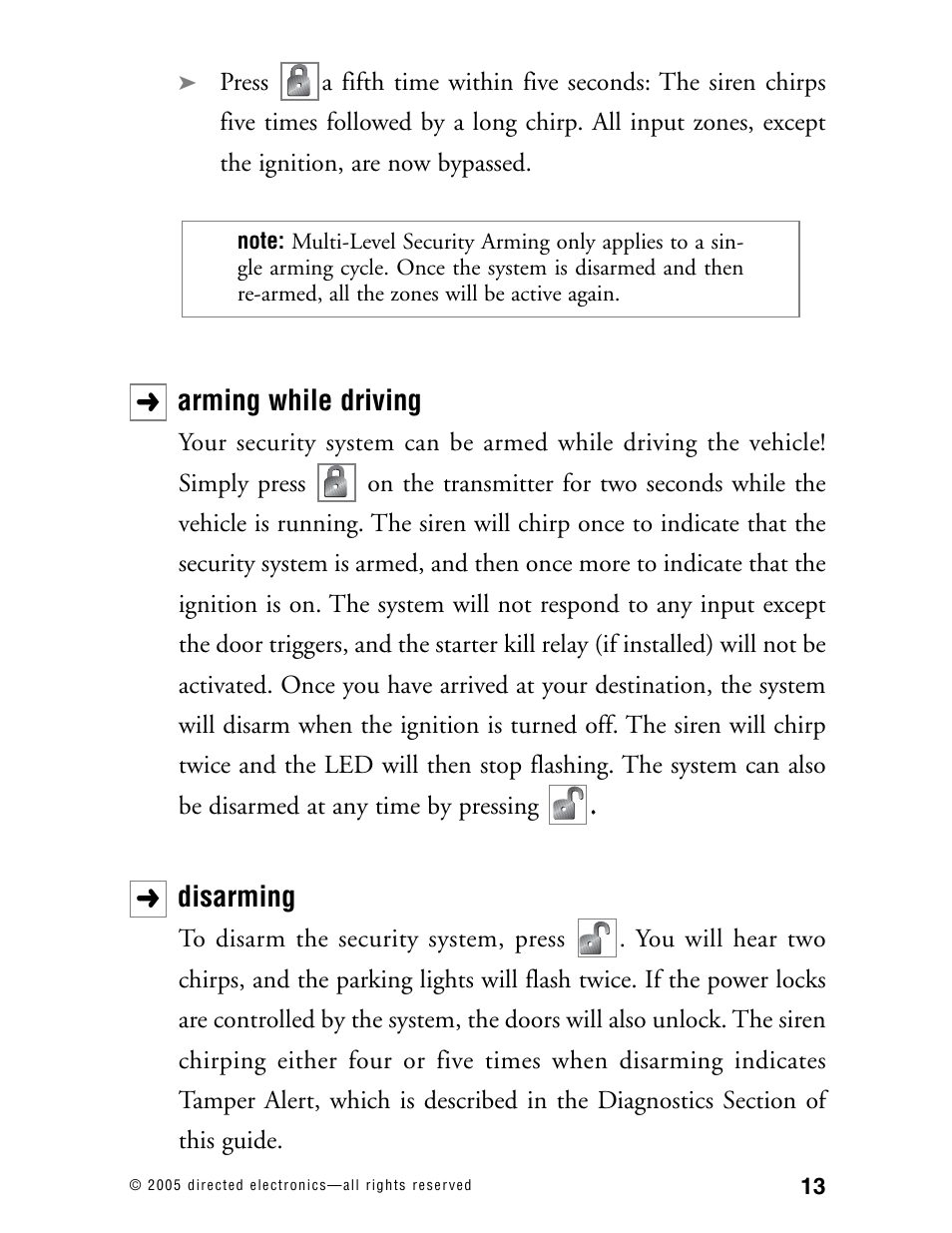 Hornet Car Security 563T User Manual | Page 16 / 44