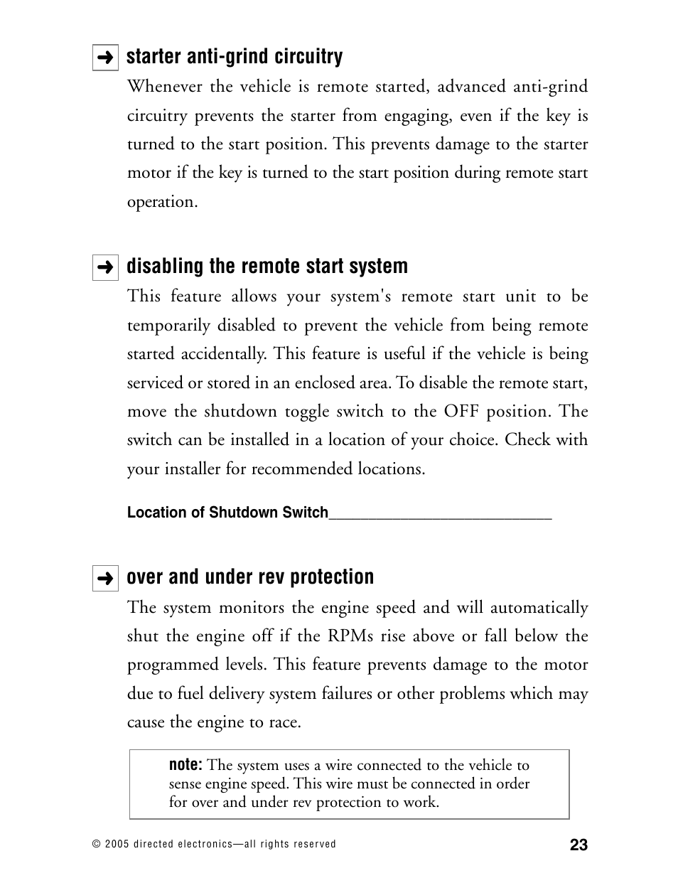 Hornet Car Security 563T User Manual | Page 26 / 44