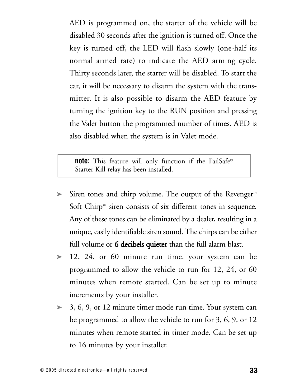 Hornet Car Security 563T User Manual | Page 36 / 44