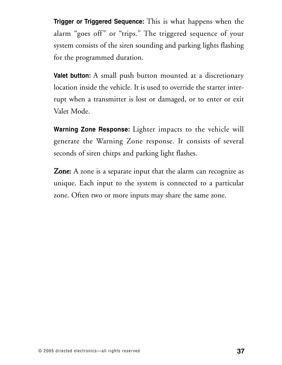 Hornet Car Security 563T User Manual | Page 40 / 44