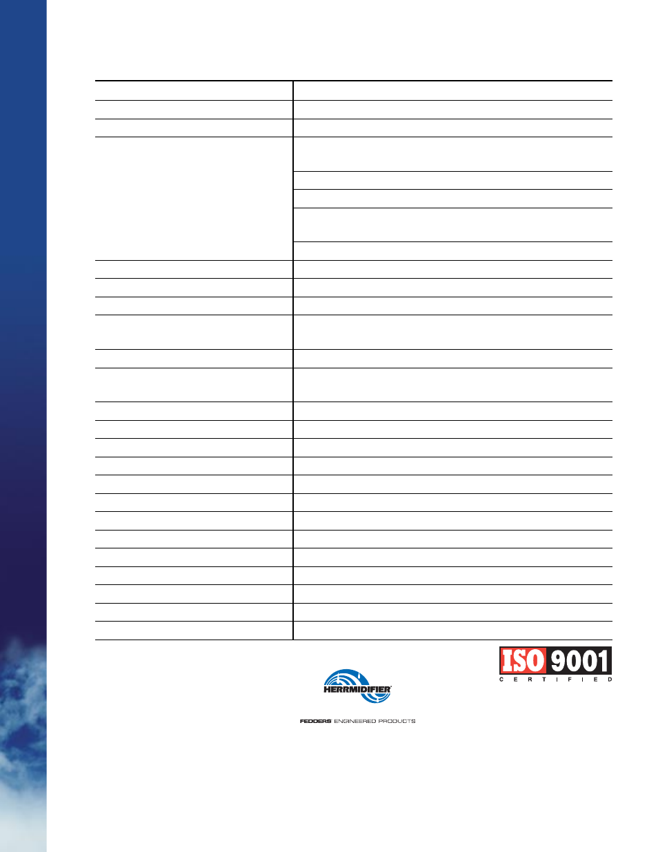 Unit specifications | Herrmidifier Co Herrdraulic User Manual | Page 4 / 4