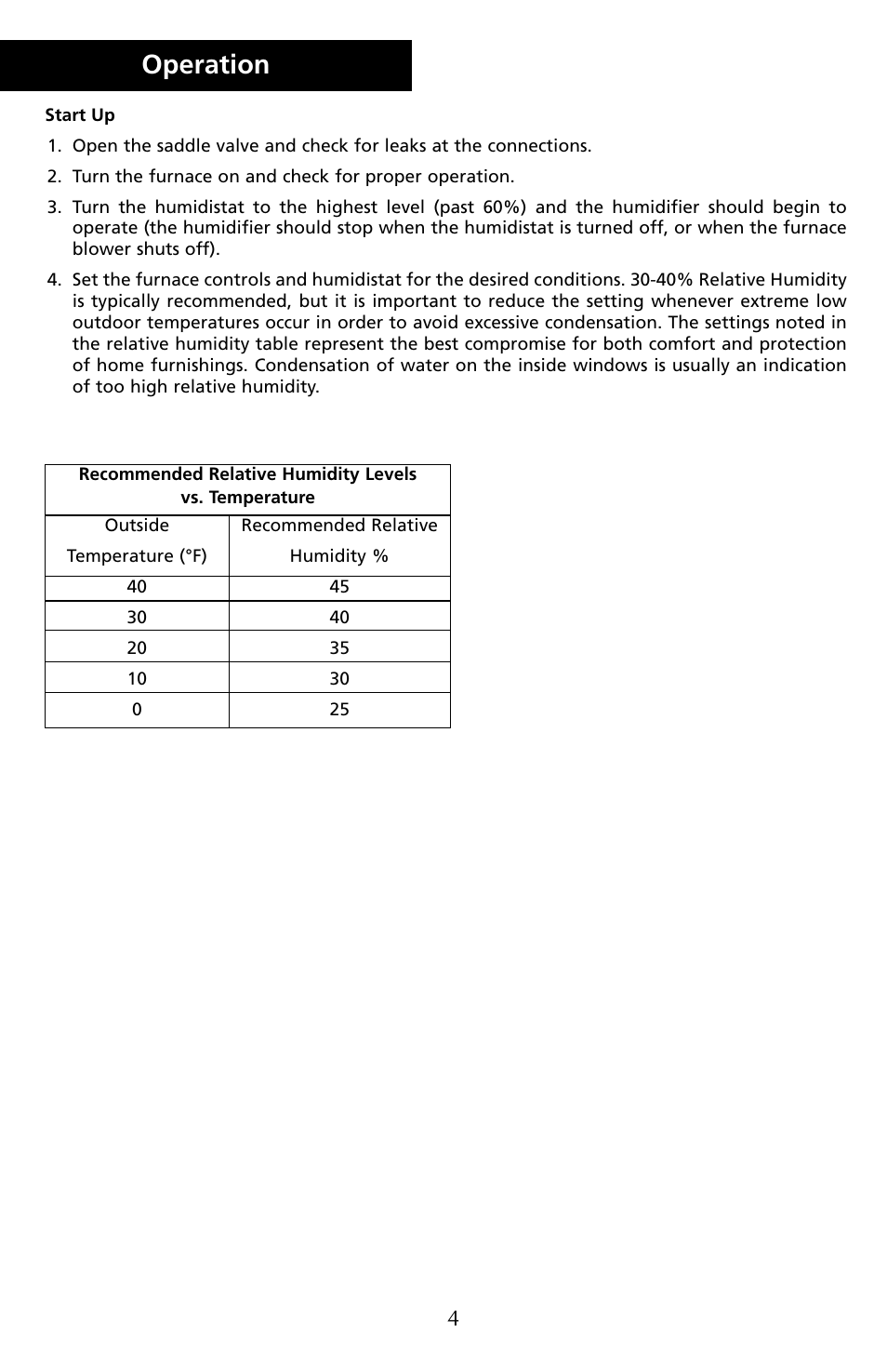 Operation | Herrmidifier Co G-100ES User Manual | Page 6 / 16