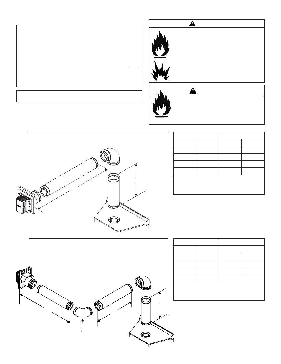 Warning | Heat & Glo Fireplace 6000GCF-IPILP User Manual | Page 13 / 57