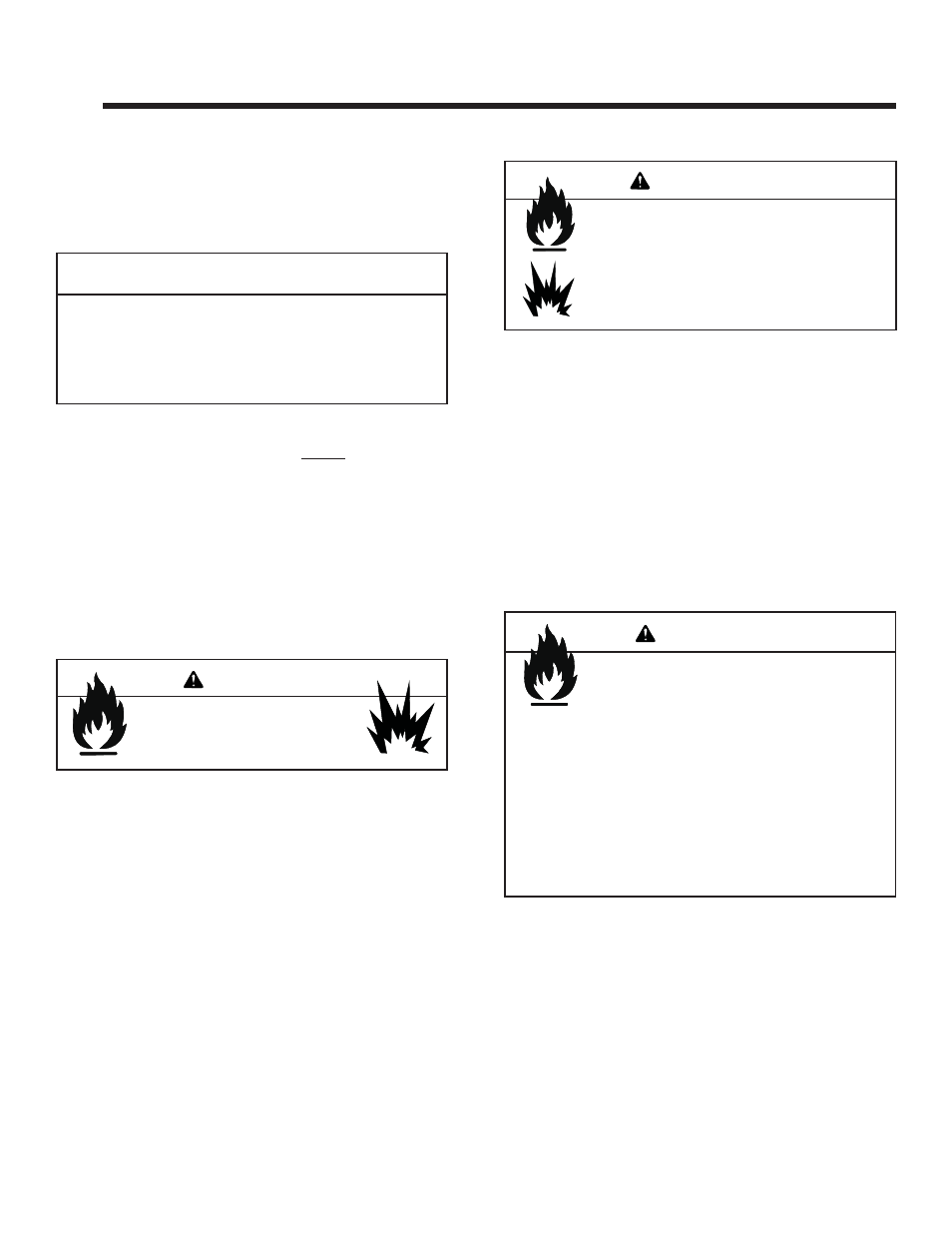 Getting started, Caution, Warning | Heat & Glo Fireplace 6000GCF-IPILP User Manual | Page 6 / 57