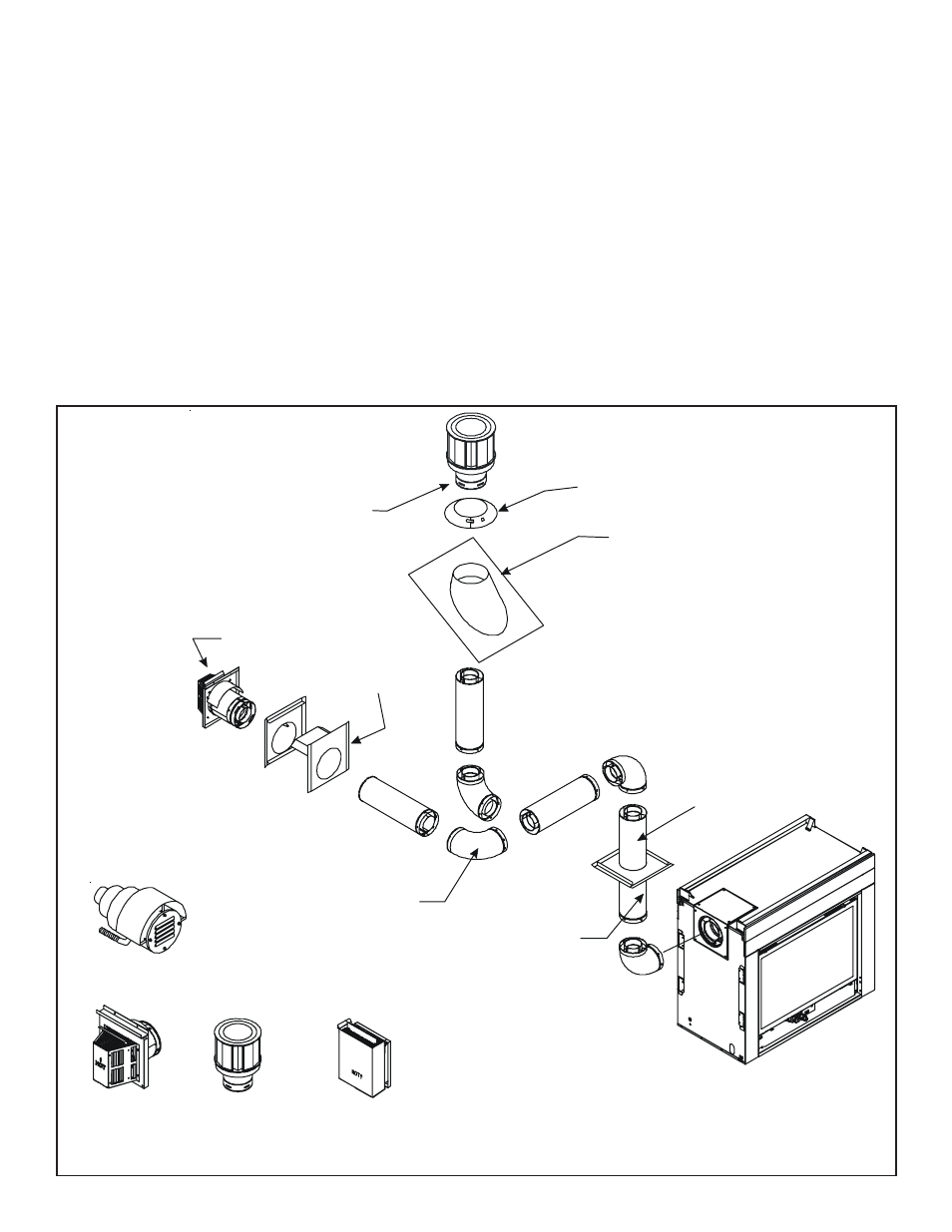 Step 3. installing the vent system | Heat & Glo Fireplace RCOR-HV-IPI User Manual | Page 23 / 45