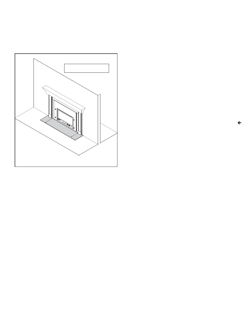 C. clear space, E. fixed glass assembly, D. decorative doors, fronts and surrounds | G. ipi battery tray/battery installation | Heat & Glo Fireplace COSMO-I30 User Manual | Page 8 / 40