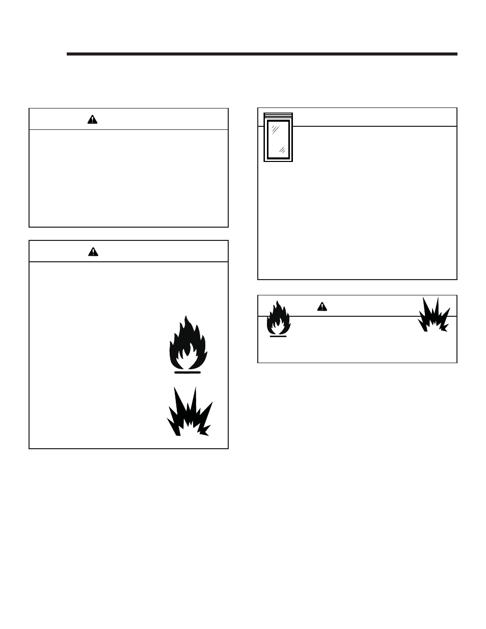 Maintaining and servicing appliance, Caution, Warning | Heat & Glo Fireplace 6000G-IPI User Manual | Page 55 / 71