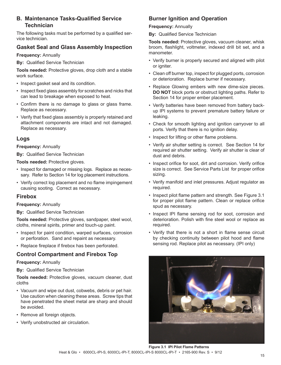 Heat & Glo Fireplace 8000CL-IPI-S User Manual | Page 15 / 82