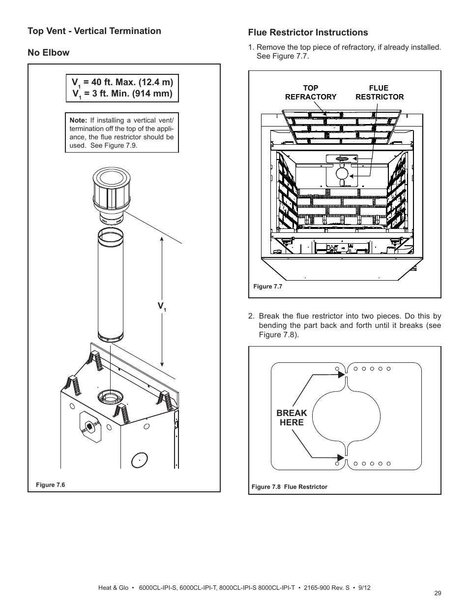 Heat & Glo Fireplace 8000CL-IPI-S User Manual | Page 29 / 82