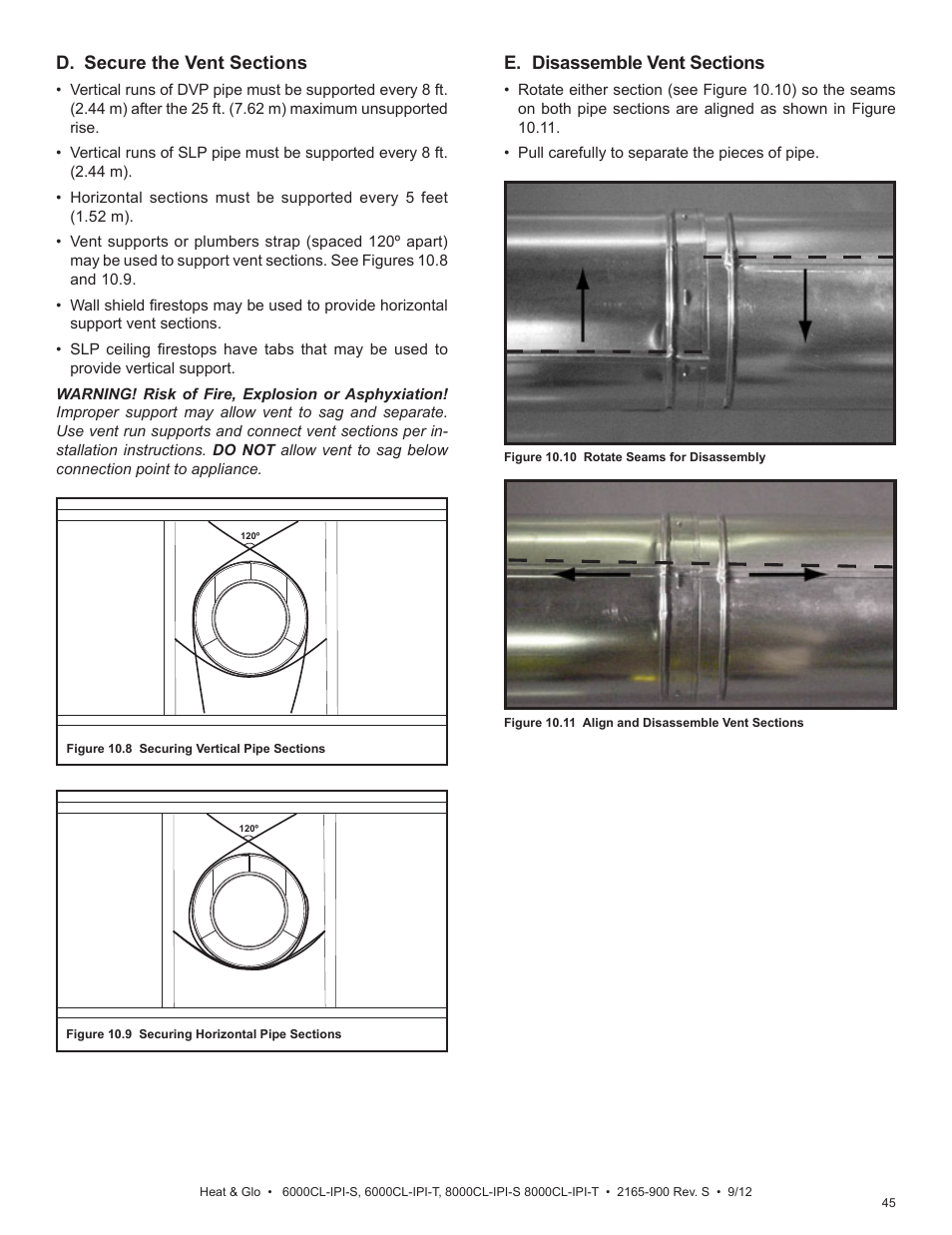 Heat & Glo Fireplace 8000CL-IPI-S User Manual | Page 45 / 82