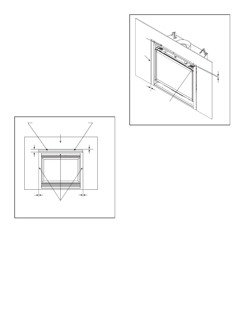 B. facing material | Heat & Glo Fireplace SL-550TV-IPI-E User Manual | Page 32 / 47