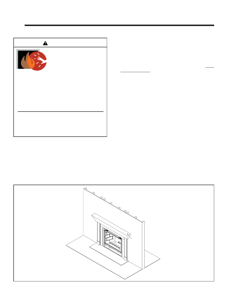 User guide, Operating instructions, Warning | Heat & Glo Fireplace SL-550TV-IPI-E User Manual | Page 9 / 47