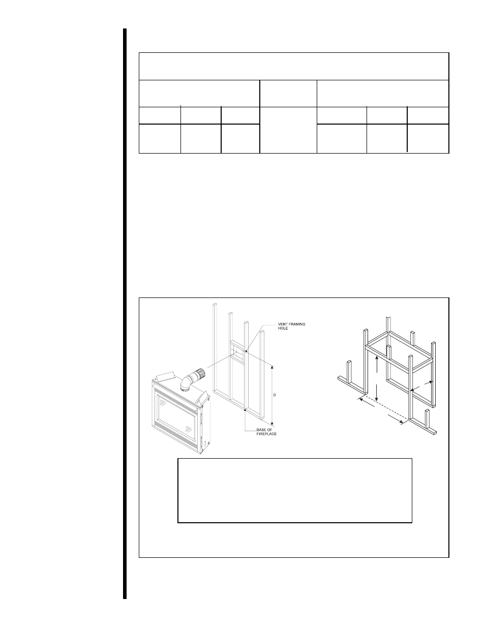 Step 2 framing the fireplace | Heat & Glo Fireplace 6000 XLT User Manual | Page 10 / 46
