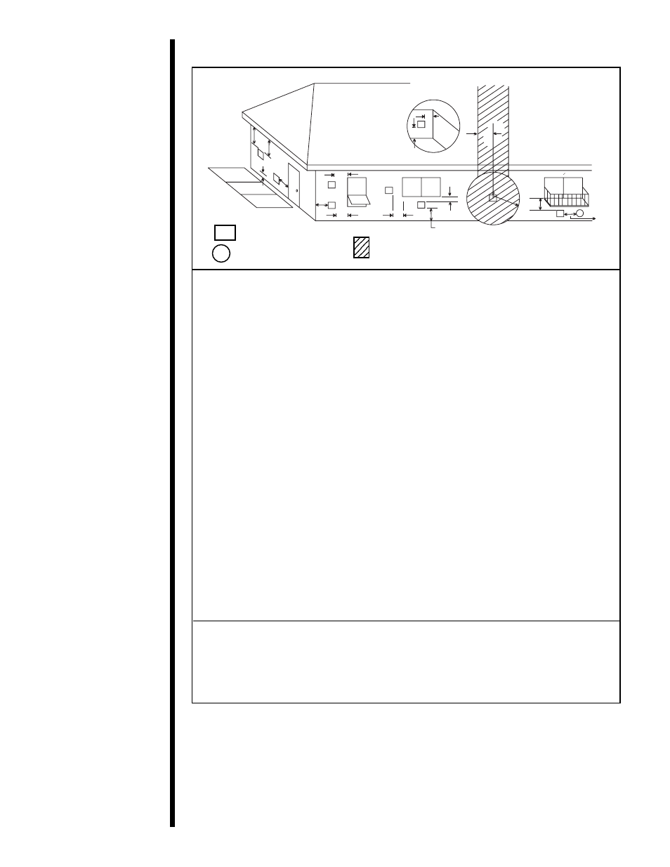 Caution, Figure 25. vent termination minimum clearances | Heat & Glo Fireplace 6000 XLT User Manual | Page 28 / 46
