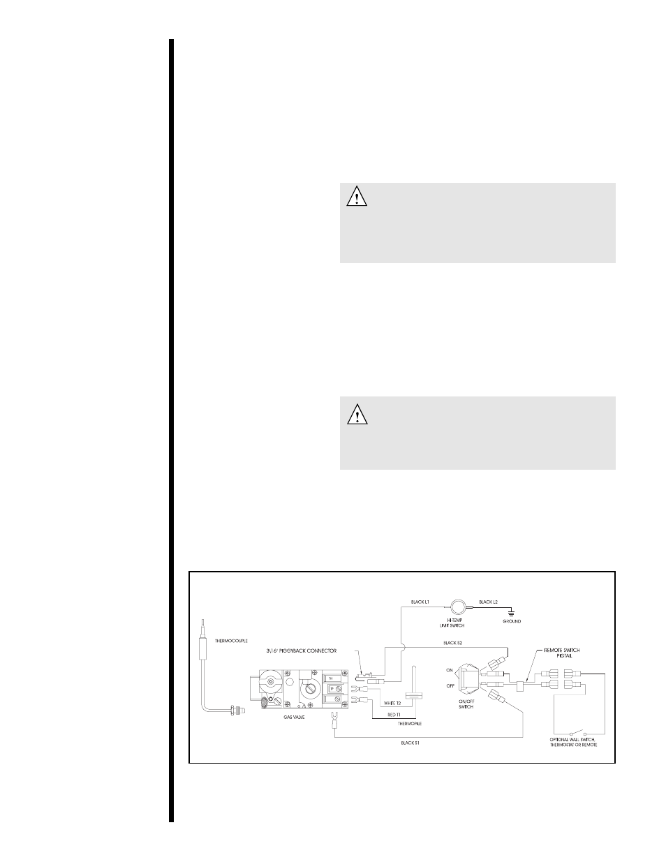 Step 8 wiring the fireplace | Heat & Glo Fireplace 6000 XLT User Manual | Page 34 / 46