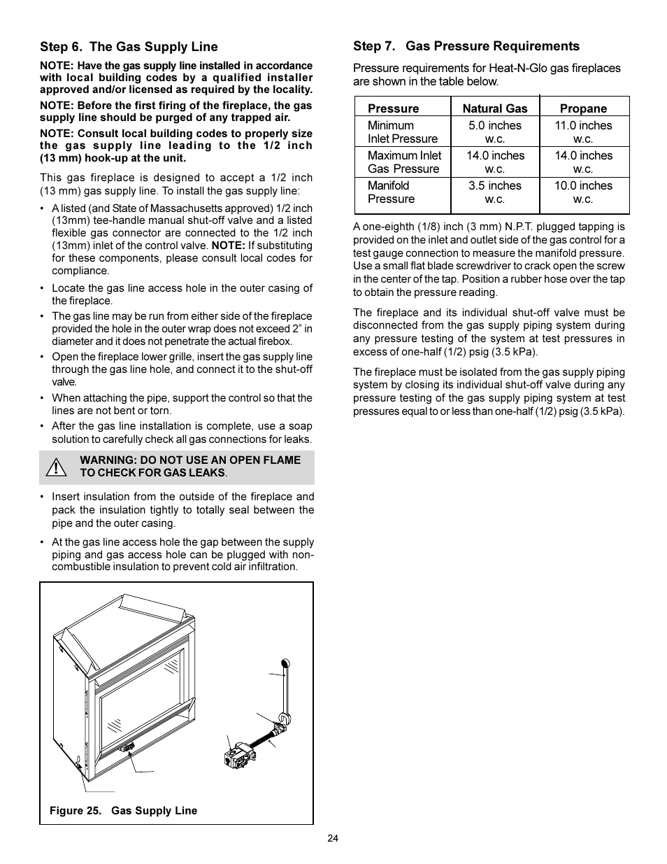 Heat & Glo Fireplace 7000XLS User Manual | Page 20 / 25