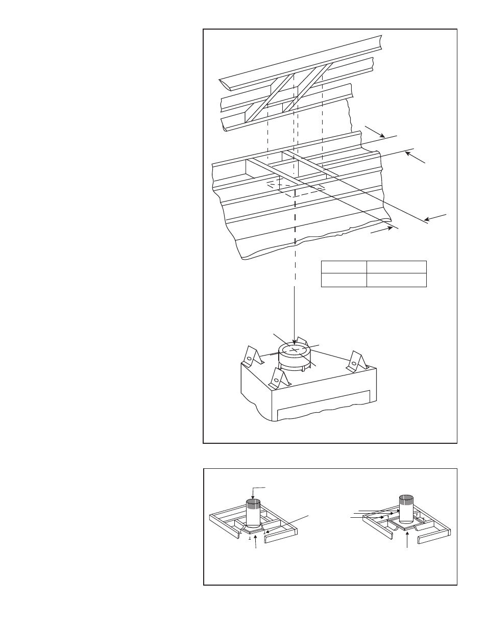 C. install the ceiling firestop | Heat & Glo Fireplace Heat & Glo Gas Fireplace ESC-42ST User Manual | Page 32 / 68