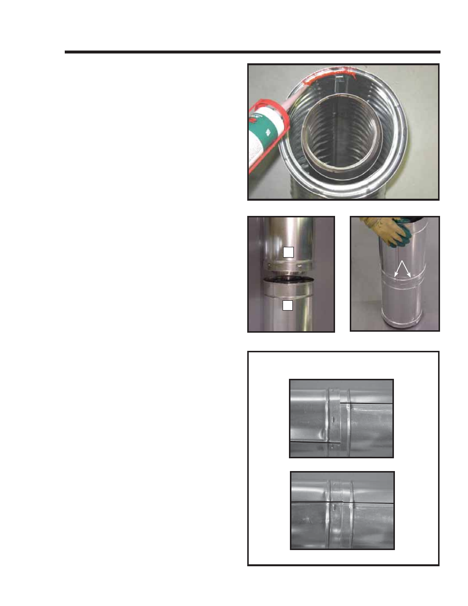 Installing vent pipe (dvp and slp pipe) | Heat & Glo Fireplace Heat & Glo 6000GL-IPI-R User Manual | Page 39 / 67