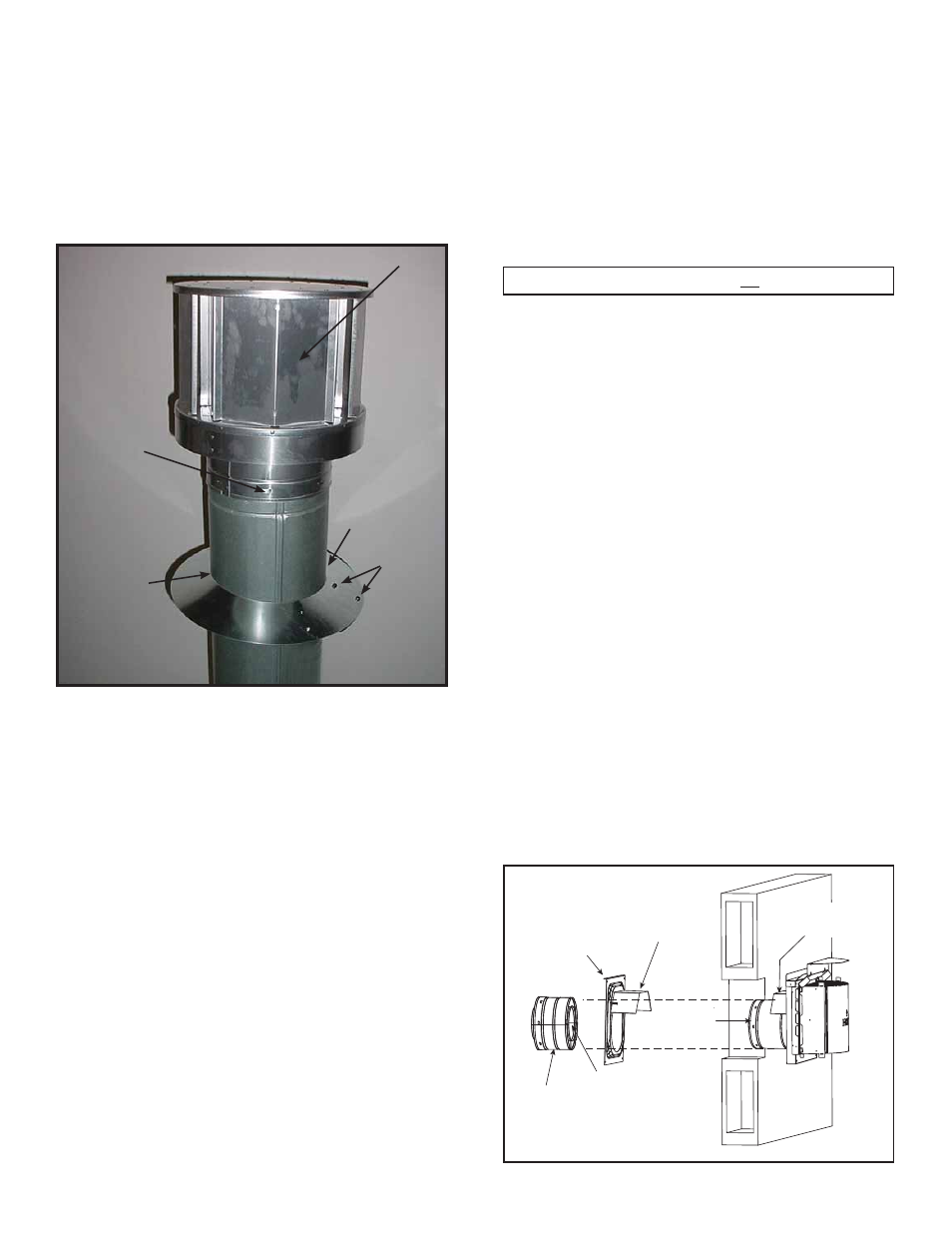 H. install vertical termination cap, J. install horizontal termination cap | Heat & Glo Fireplace RED40ST User Manual | Page 40 / 78