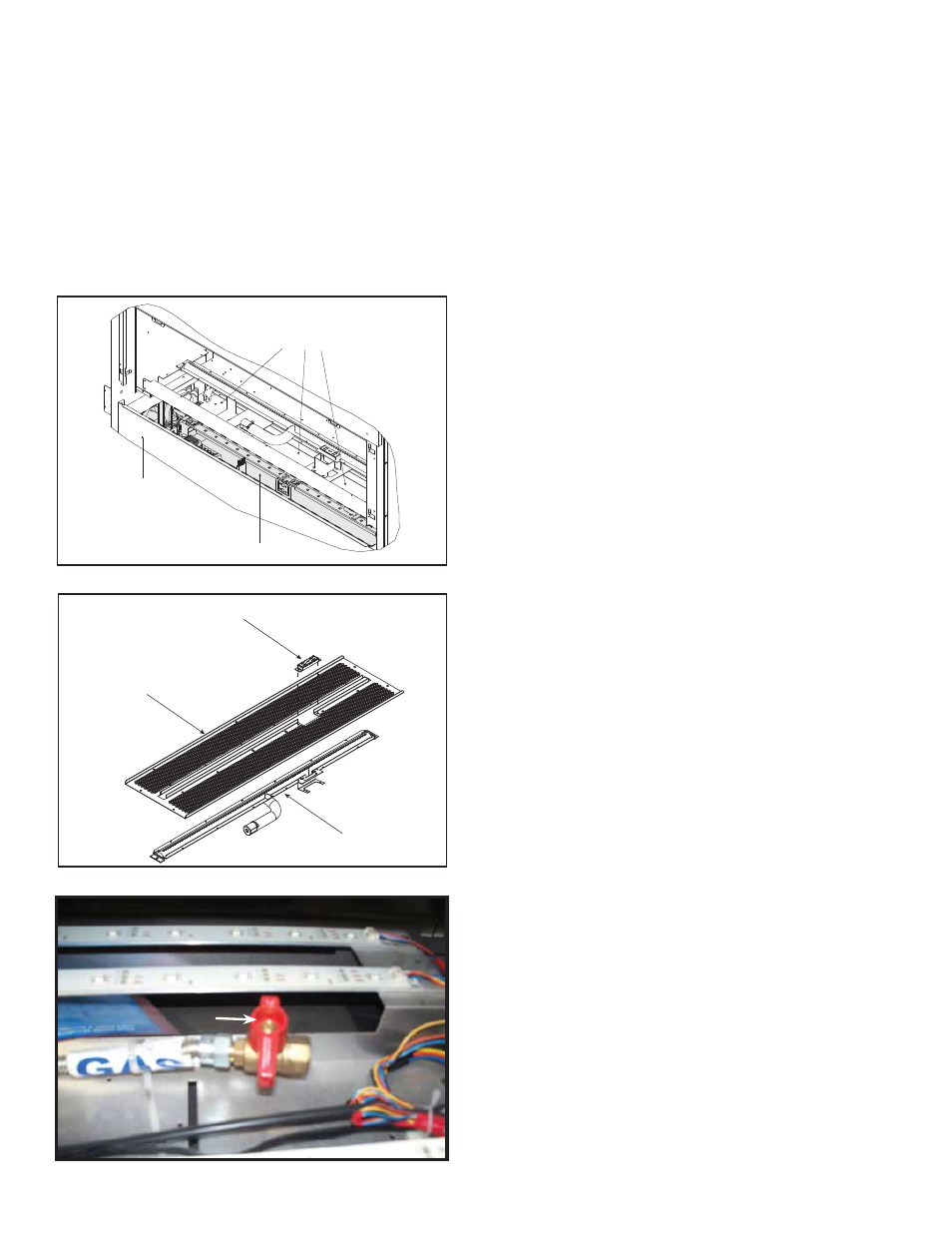 C. gas connection, D. high altitude installations | Heat & Glo Fireplace RED40ST User Manual | Page 42 / 78