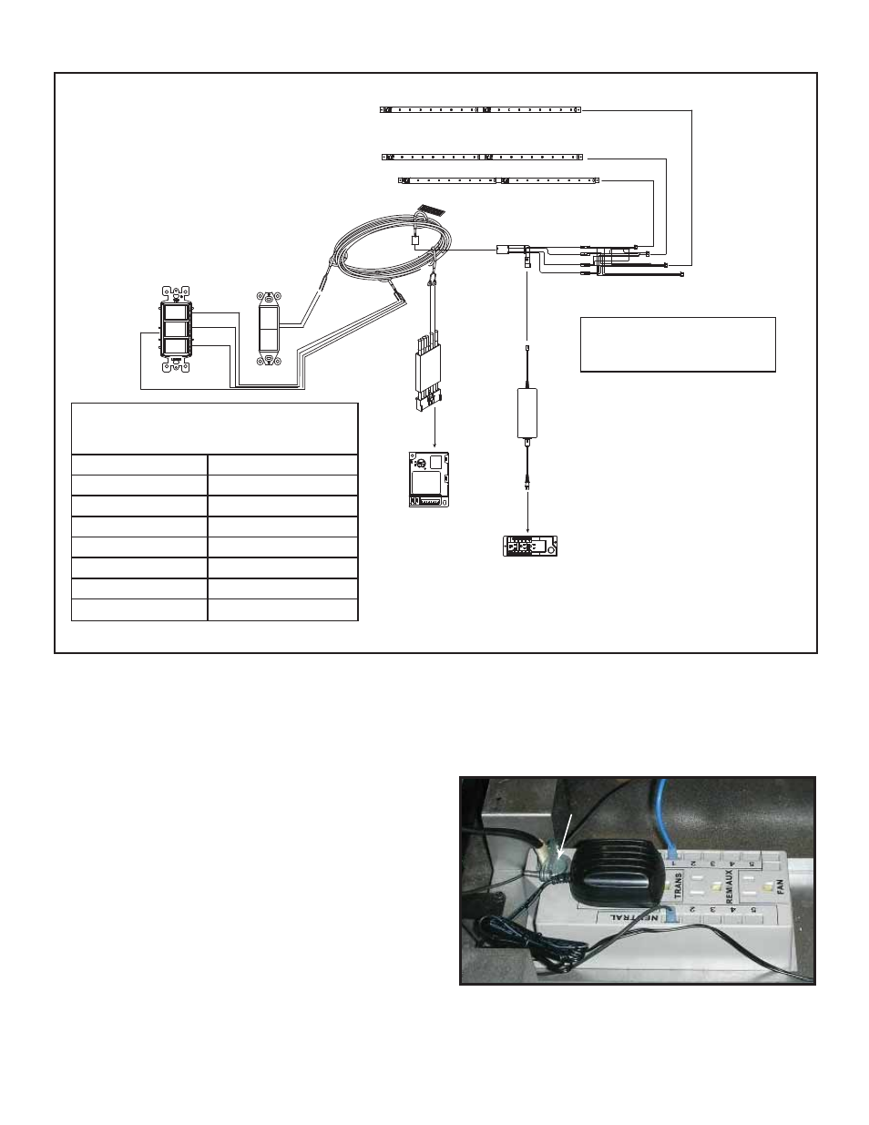 D. optional led lighting circuit, E. electrical service and repair, F. junction box installation | For models with led lighting option only | Heat & Glo Fireplace RED40ST User Manual | Page 45 / 78