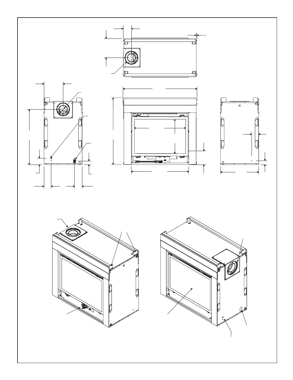 Figure 2. diagram of the st-hv-ipi | Heat & Glo Fireplace LCOR-HV-IPI User Manual | Page 17 / 46