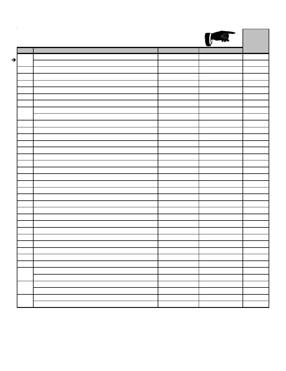 Service parts list (ng, lp) pier-hv-ipi, Stocked at depot | Heat & Glo Fireplace LCOR-HV-IPI User Manual | Page 5 / 46