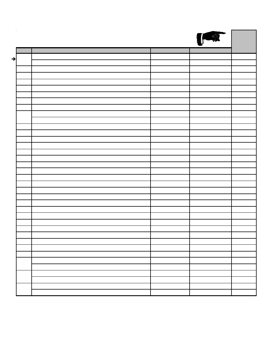 Service parts list (ng, lp) st-hv-ipi, Stocked at depot | Heat & Glo Fireplace LCOR-HV-IPI User Manual | Page 7 / 46