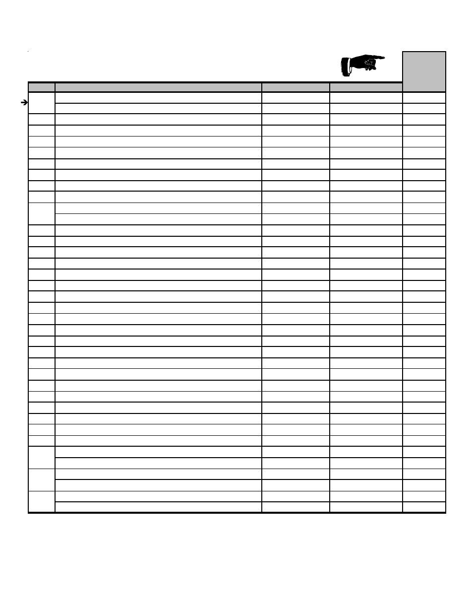 Service parts list (ng, lp) lcor-hv-ipi, Stocked at depot | Heat & Glo Fireplace LCOR-HV-IPI User Manual | Page 9 / 46