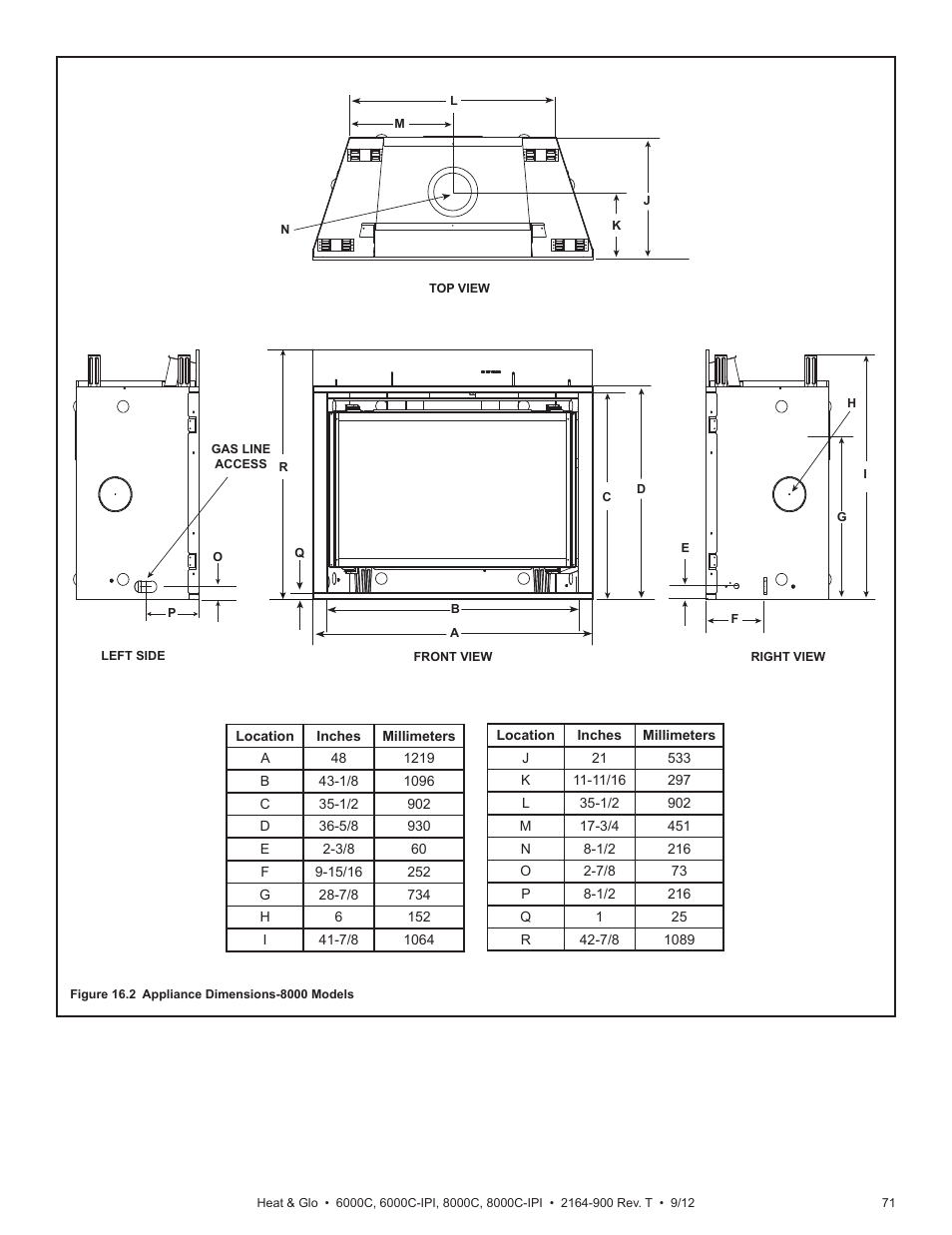 Heat & Glo Fireplace Heat & Glo Fireplace 6000C User Manual | Page 71 / 86